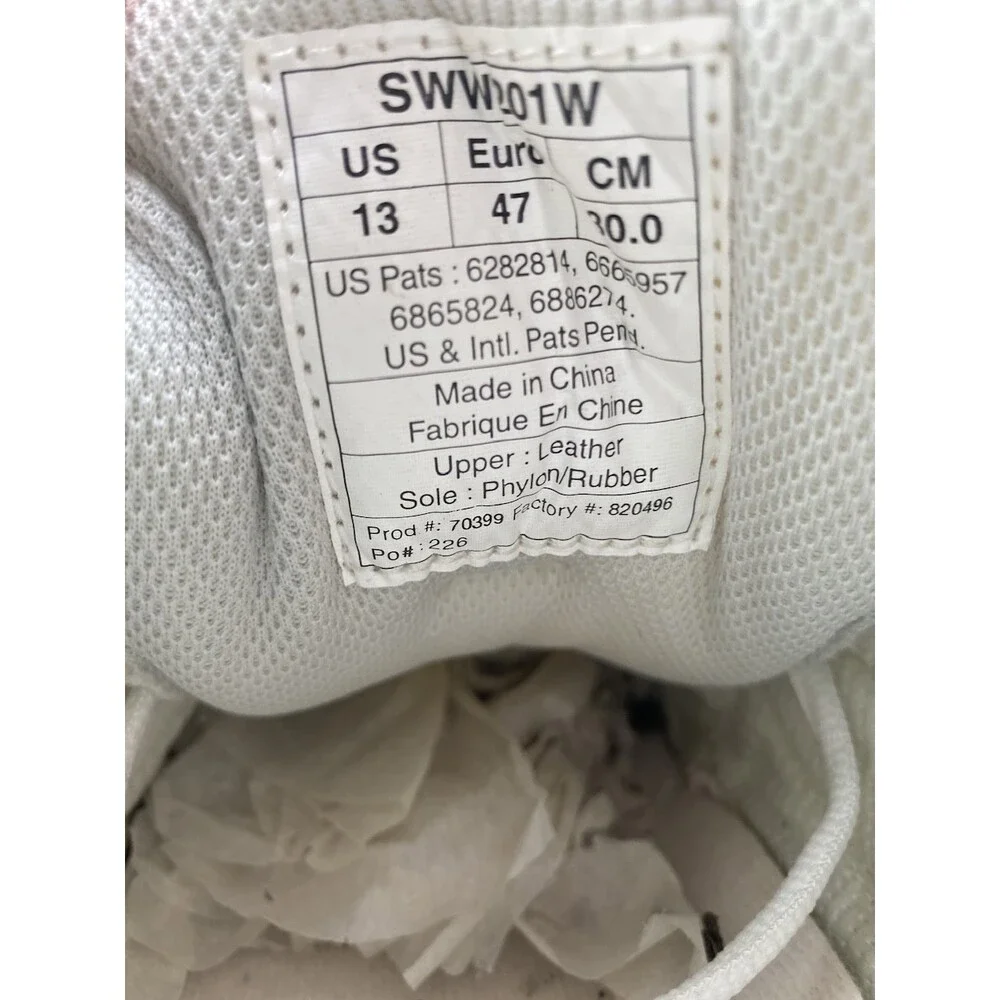 Spira CLASSIC WALKER Men's LIGHTLY USED Walking Shoe White US Size 13 2E